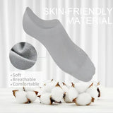 InvisiSoft – Non Slip Combed Cotton Hidden Socks