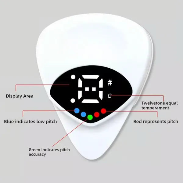 TunePick – Dual Guitar Picks & Tuner Tool