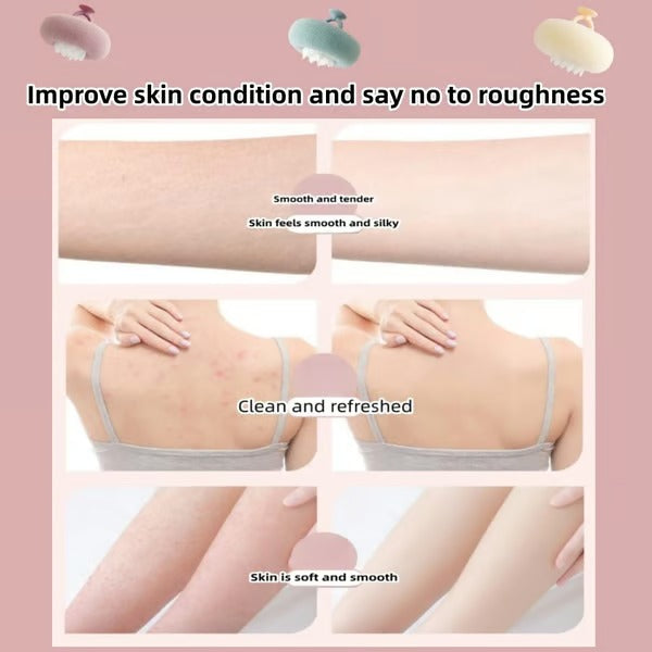 BloomScrub – Soft Sunflower Suction Bath Ball