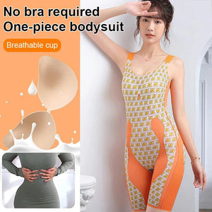 CurveLuxe – Seamless Women's Bodysuit