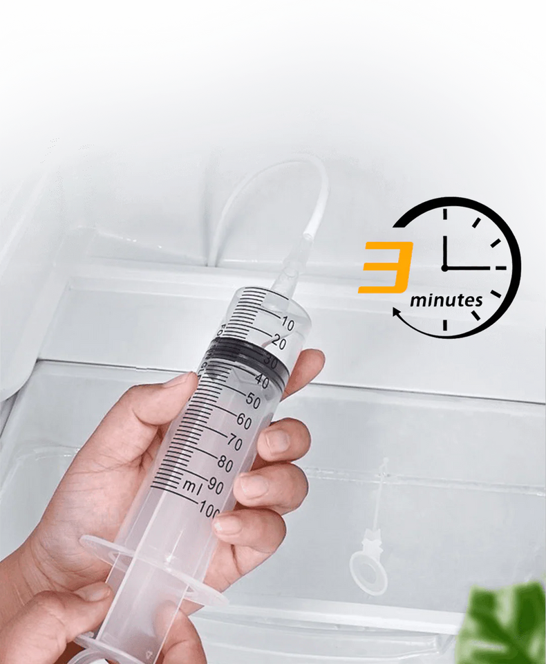 FridgeFlush – Dredger & Cleaning Kit for Clogged Drains