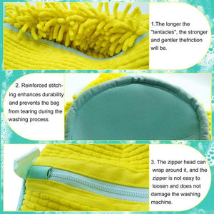 SneakSafe | Machine Wash Shoe Protector – Gentle Chenille Shield