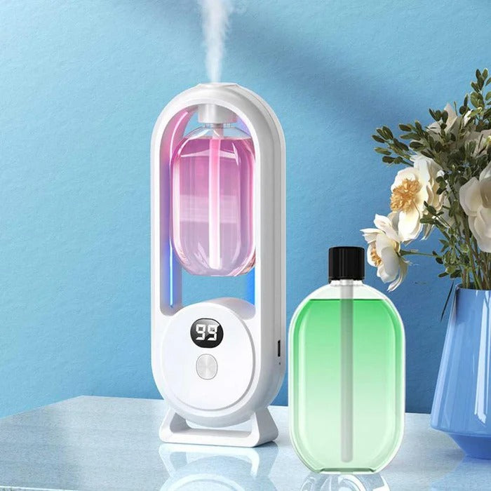 LumiAire | 360° Aromatherapy Diffuser with Colorful LED Glow
