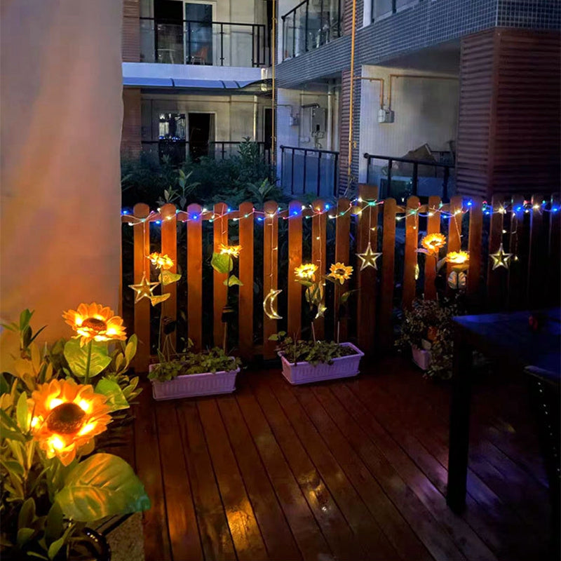 SunBloom – Solar Powered LED Sunflower Garden Lights