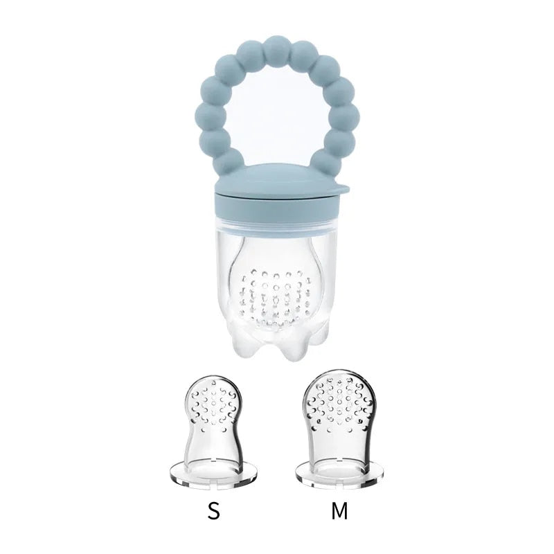 Silicone Mesh Baby Food Pacifier marnetic