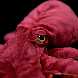 CuddleOcto โ Red Soft Plush Octopus Toy