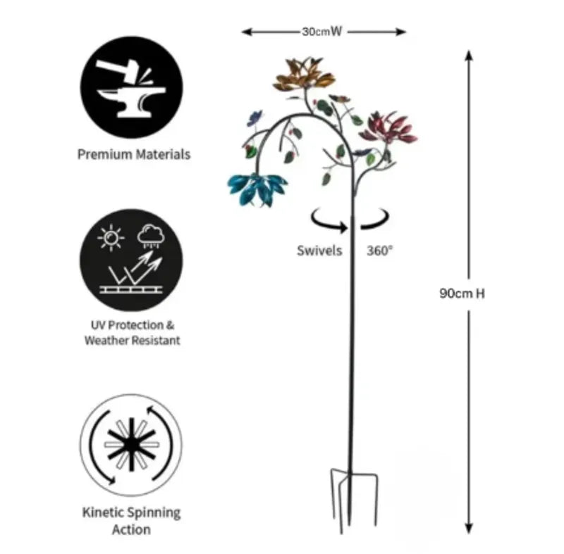 PetalDance – Colorful Spinning Flowers