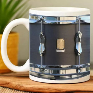 BeatBrew - Black Vintage Drum Mug