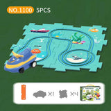 TurboTrail - DIY Educational Track Car Set for Kids