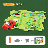 TurboTrail - DIY Educational Track Car Set for Kids