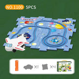 TurboTrail - DIY Educational Track Car Set for Kids