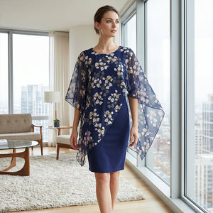BellaFlora – Elegant Two-Piece Dress Set