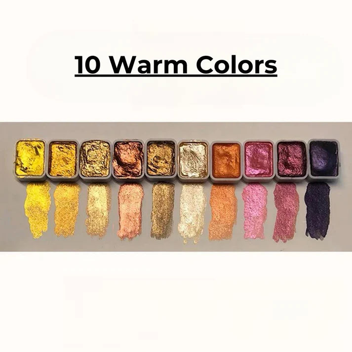 LumiPearl – Radiant Pearlescent Watercolors