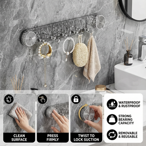 WallSnap – Reusable Suction Holders