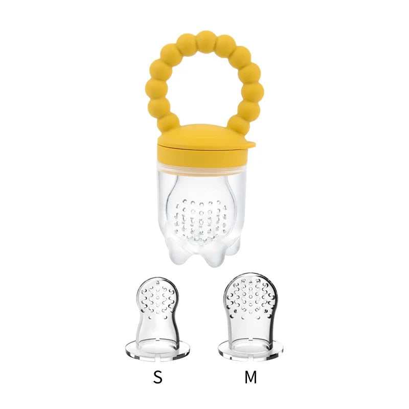Silicone Mesh Baby Food Pacifier marnetic