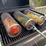 Rolling Grilling Basket marnetic