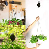 Plant Pulley Set For Garden Baskets Pots, Birds Feeder marnetic