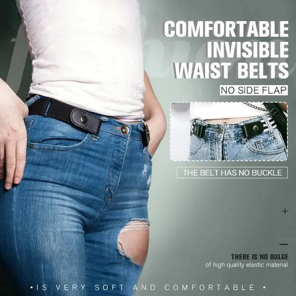 Buckle-free Invisible Elastic Waist Belts Marnetic