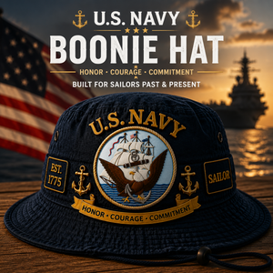 U.S. Navy Veteran Boonie Hat — A Sailor Once, A Sailor Always