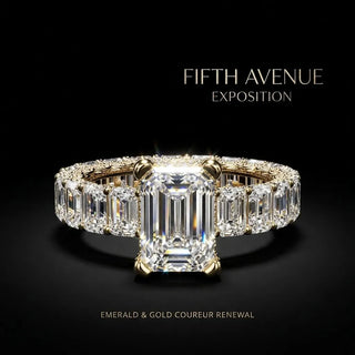 Lumière – Classic Emerald Cut Luxury Diamond Ring
