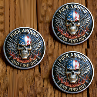 🏆Flash Sale 60% OFF - ✨“F.A.F.O.” Challenge Coin – STAY READY, ALWAYS 🔥