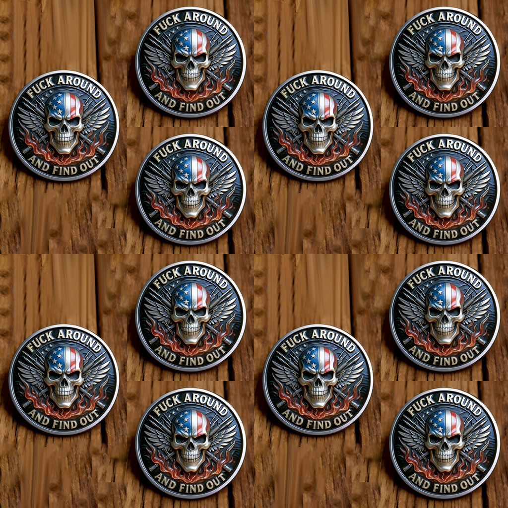 🏆Flash Sale 60% OFF - ✨“F.A.F.O.” Challenge Coin – STAY READY, ALWAYS 🔥