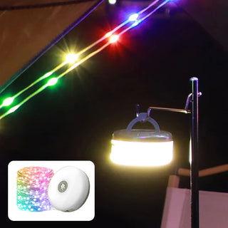 GlowPro - Waterproof Portable Camping String Lights