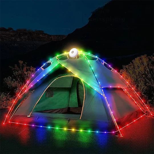 GlowPro - Waterproof Portable Camping String Lights