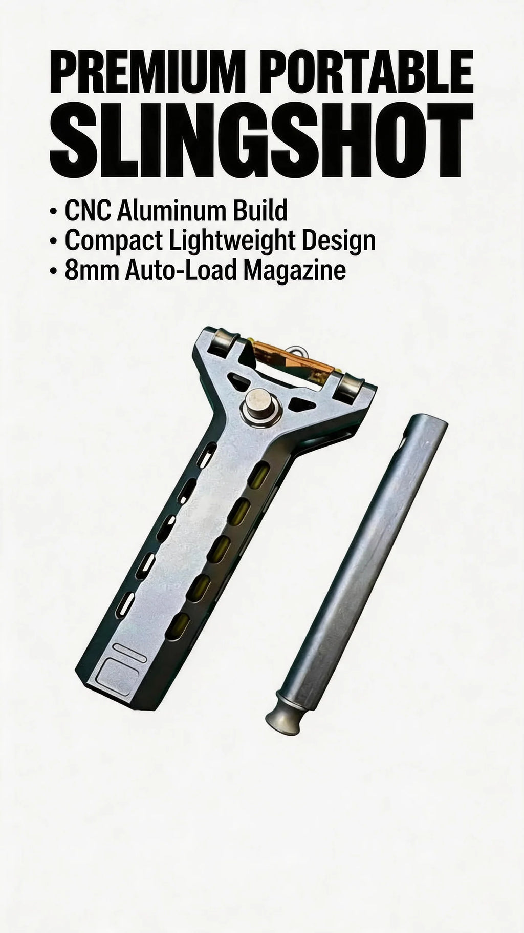 SwiftStrike – Auto Magazine Slingshot Launcher