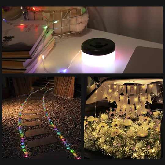 GlowPro - Waterproof Portable Camping String Lights