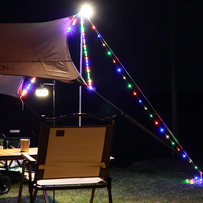 GlowPro - Waterproof Portable Camping String Lights