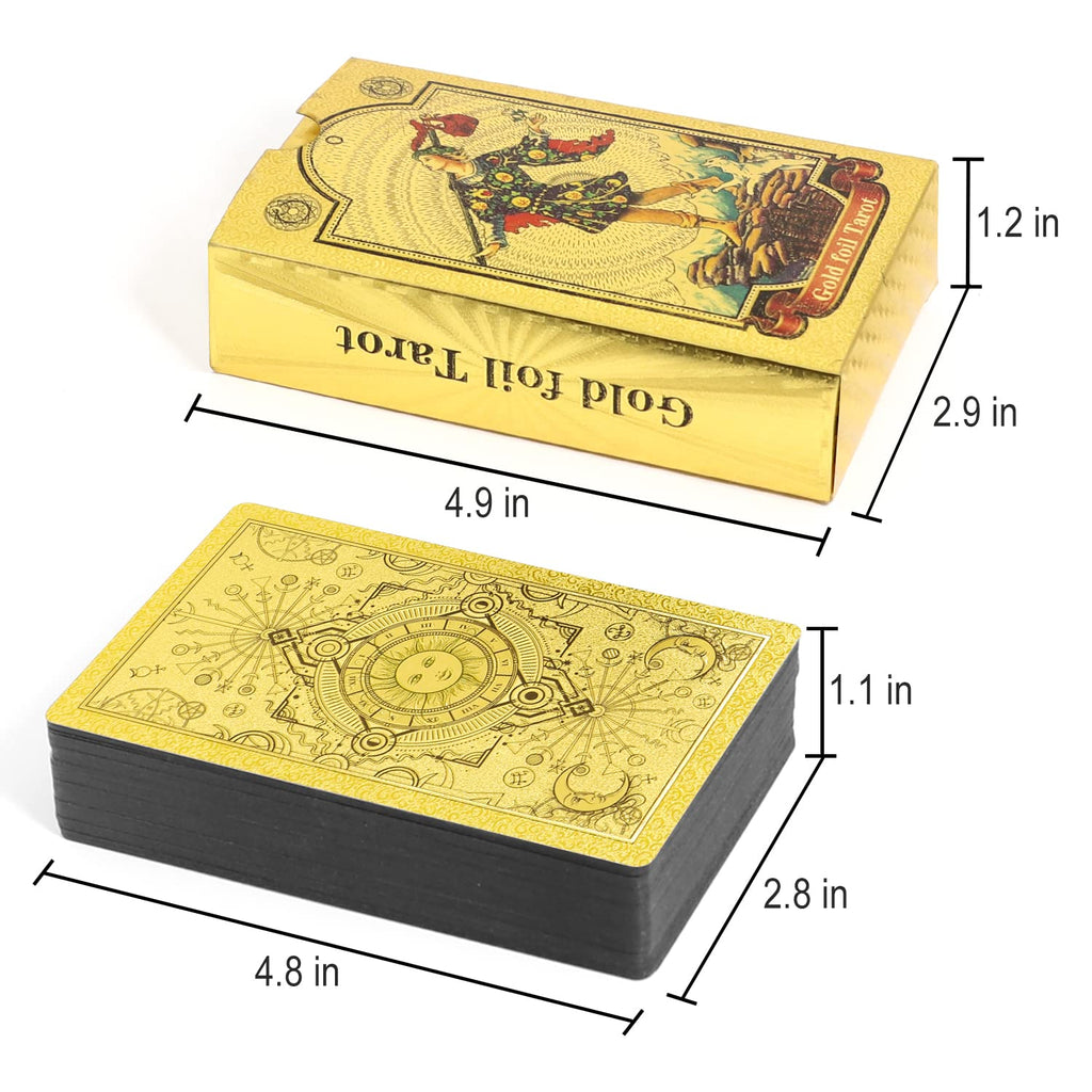 GoldenOracle – Luxury Gold Foil Tarot Deck