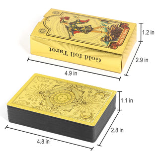 GoldenOracle – Luxury Gold Foil Tarot Deck