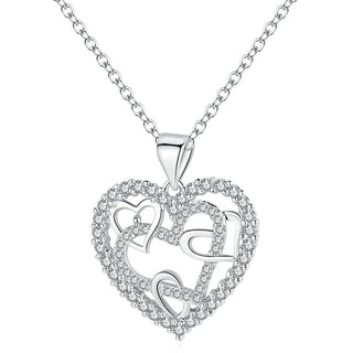 LoveFlow – Romantic Interlocking Necklace