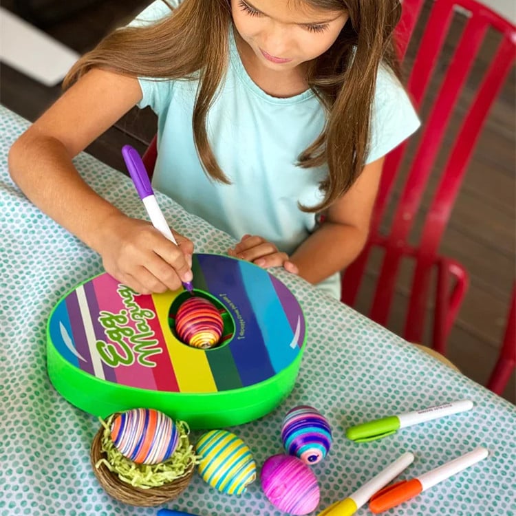 DIY Kid Joy Mazing Egg Lathe