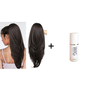 GlamCascade – High Ponytail Extension