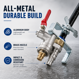 DustGuard – Angle Grinder Water Sprayer