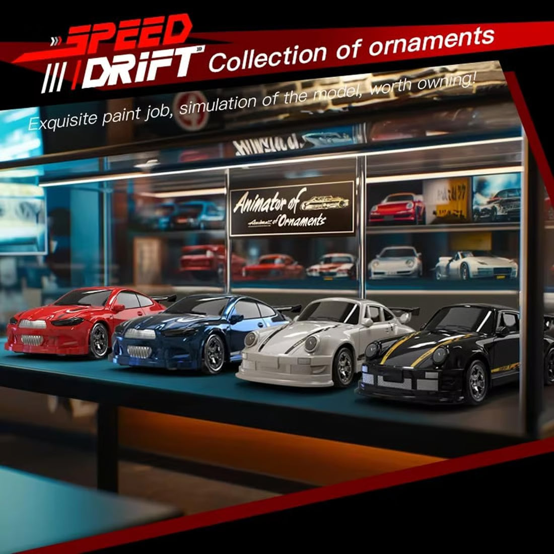 DriftRush – 1:64 Mini RC Drift Car