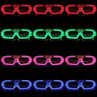 PartyLume – Fun LED Light-Up Festival Glasses