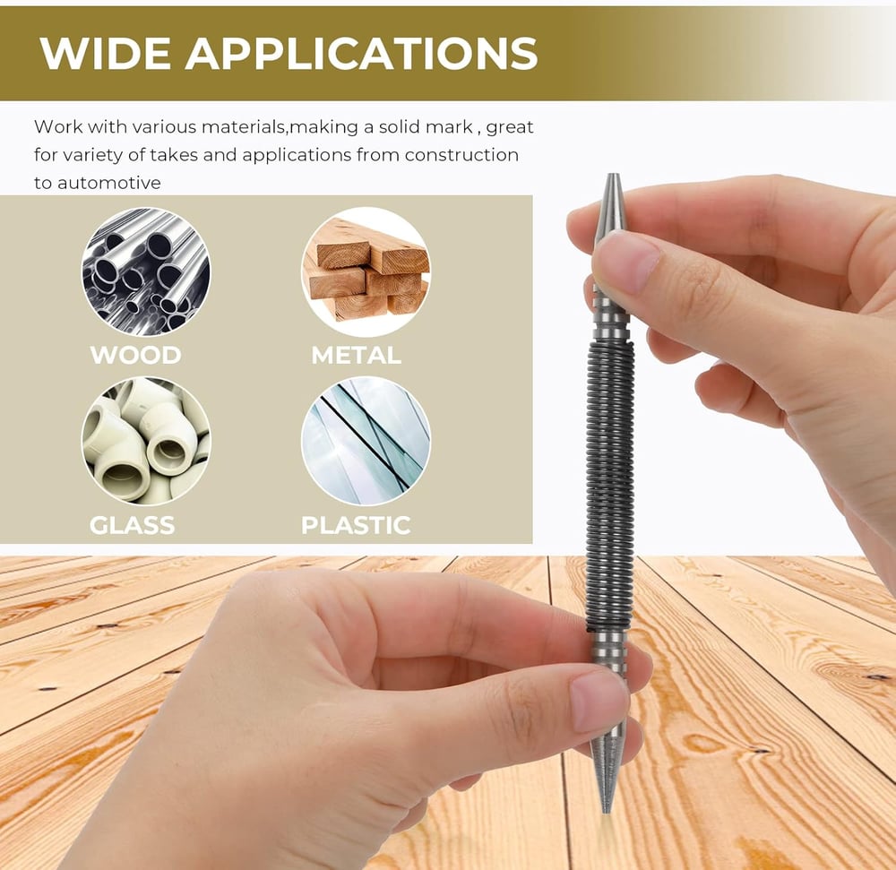 TapFix – Hammerless Nail Set Punch Tool