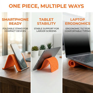 ⏰LAST DAY 50% OFF🔥Flexible silicon  Phone holder stand, Bendable Rollable Foldable Design