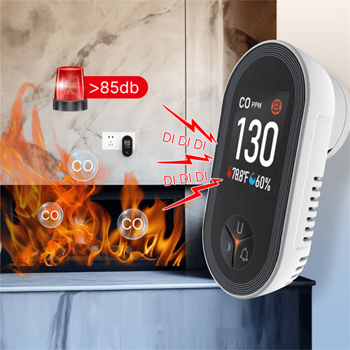 AirSentinel - Carbon Monoxide & Humidity Alarm