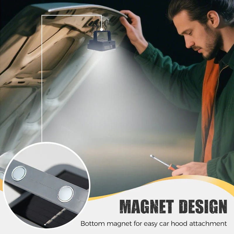 Portable & Waterproof Solar-Powered Camping Light