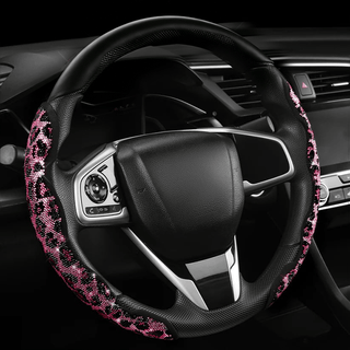 LuxiDrive – Crystal Studded Steering Wheel Cover