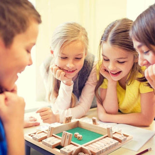 Dice Adventure - Classic Wooden Board Game for Family Fun