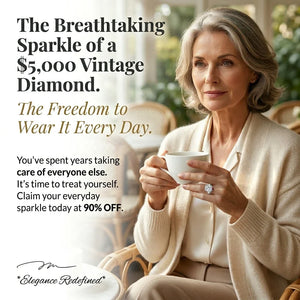 EverBloom – Timeless Moissanite Comfort Ring