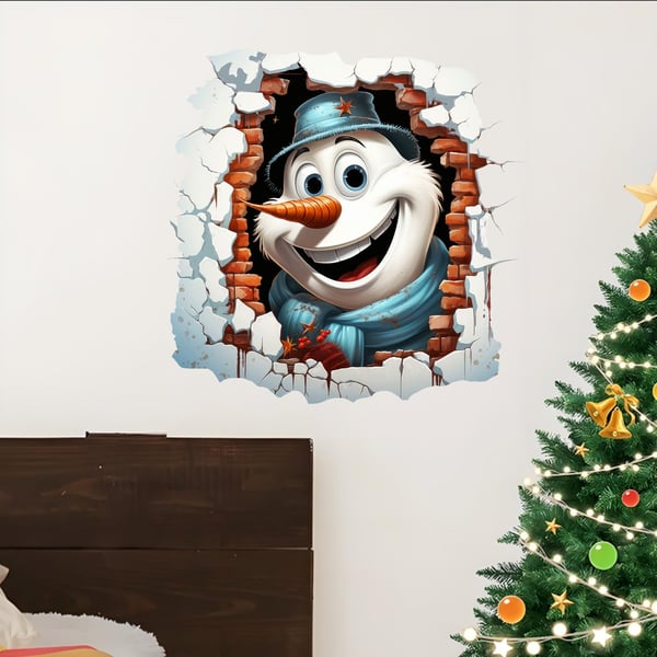 FestiveFun – 2D Creative Christmas Wall Stickers