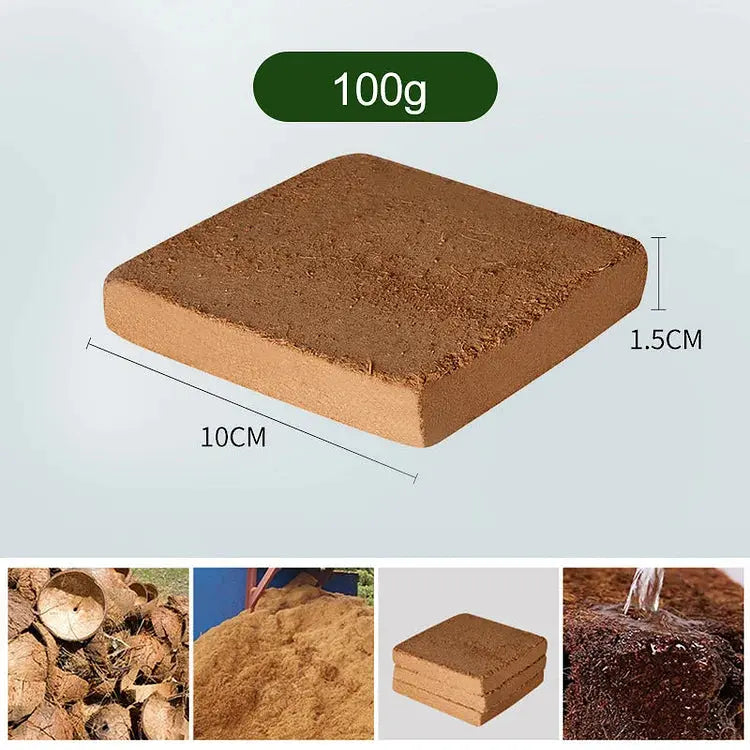 CocoBrick™ - Organic Coconut Coir for Plants marnetic