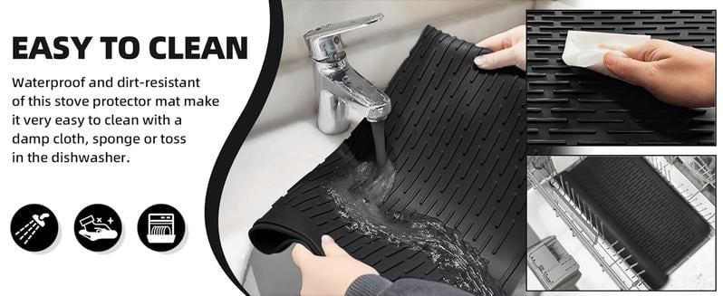 CookGuard – Silicone Stove Cover & Kitchen Set