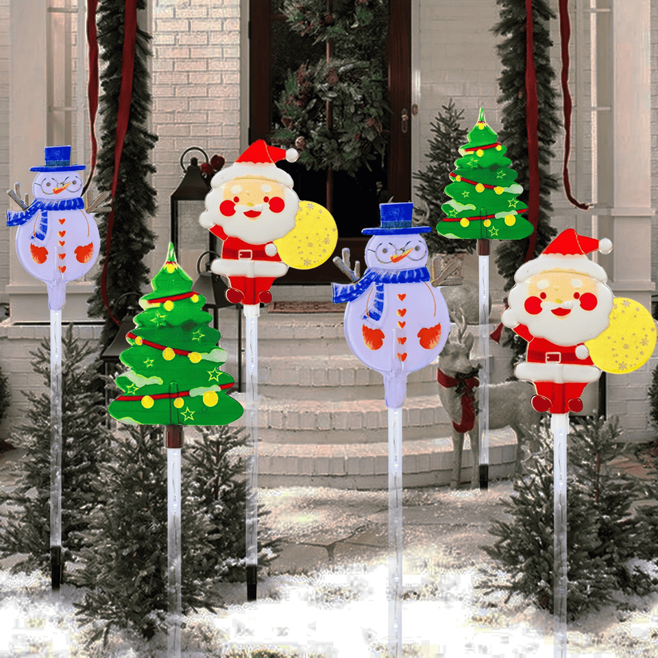 TwinkleMotion – 6-Pack Moving Christmas Lights